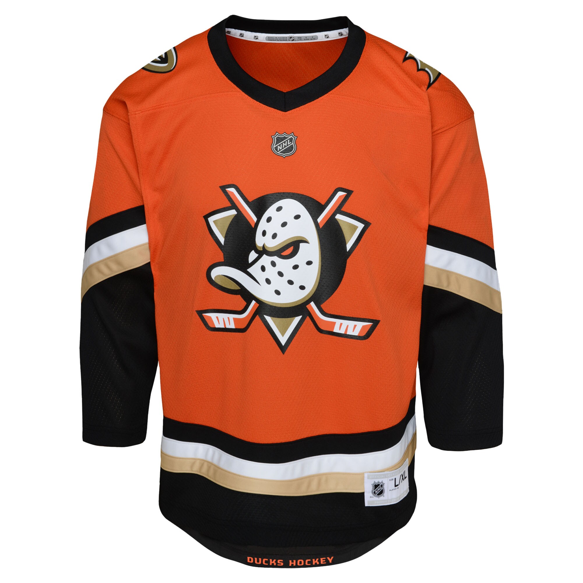Alternative view of Infant Anaheim Ducks Orange Home Jersey - JS150 