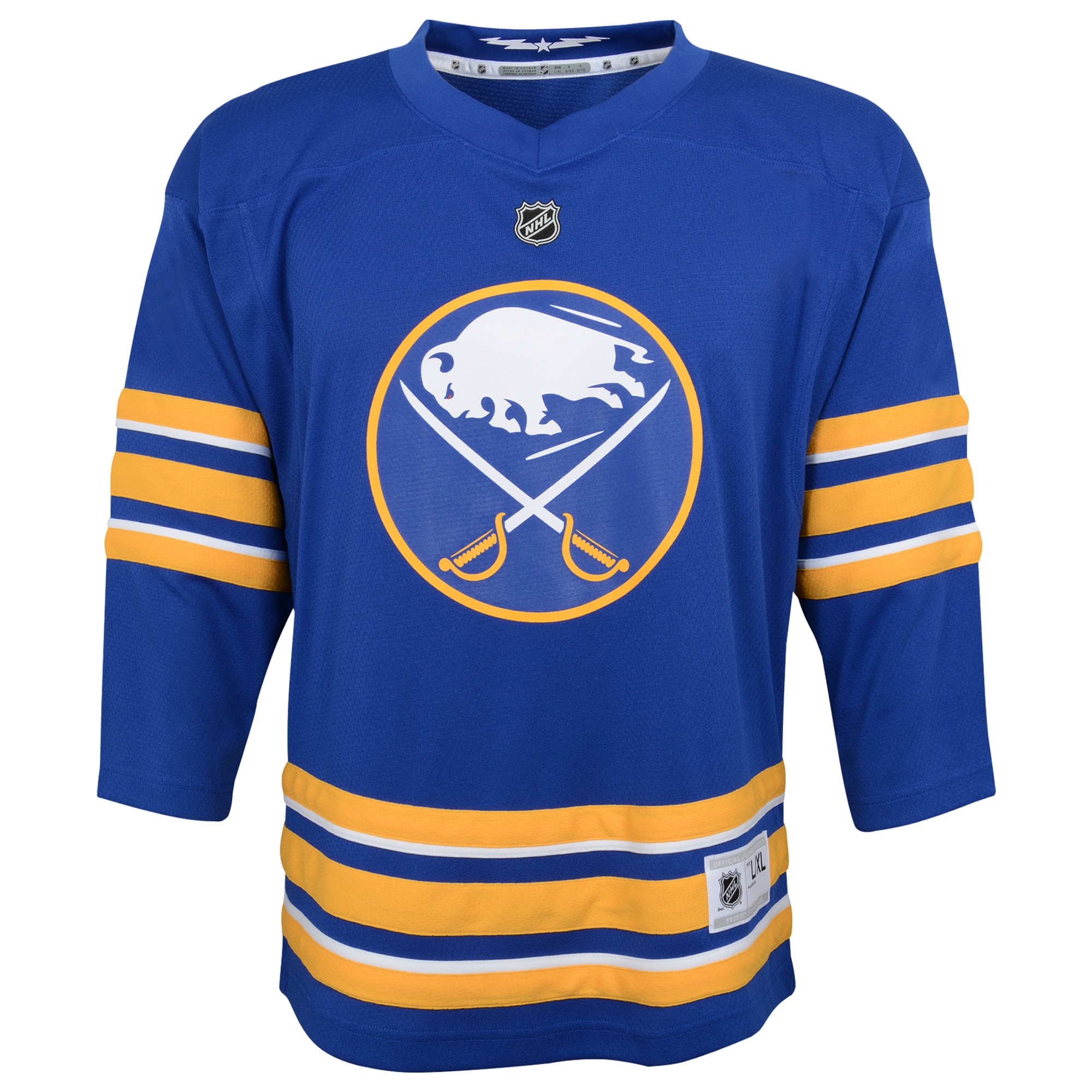 Alternative view of Infant Buffalo Sabres Blue Home Blank Jersey - JS662 