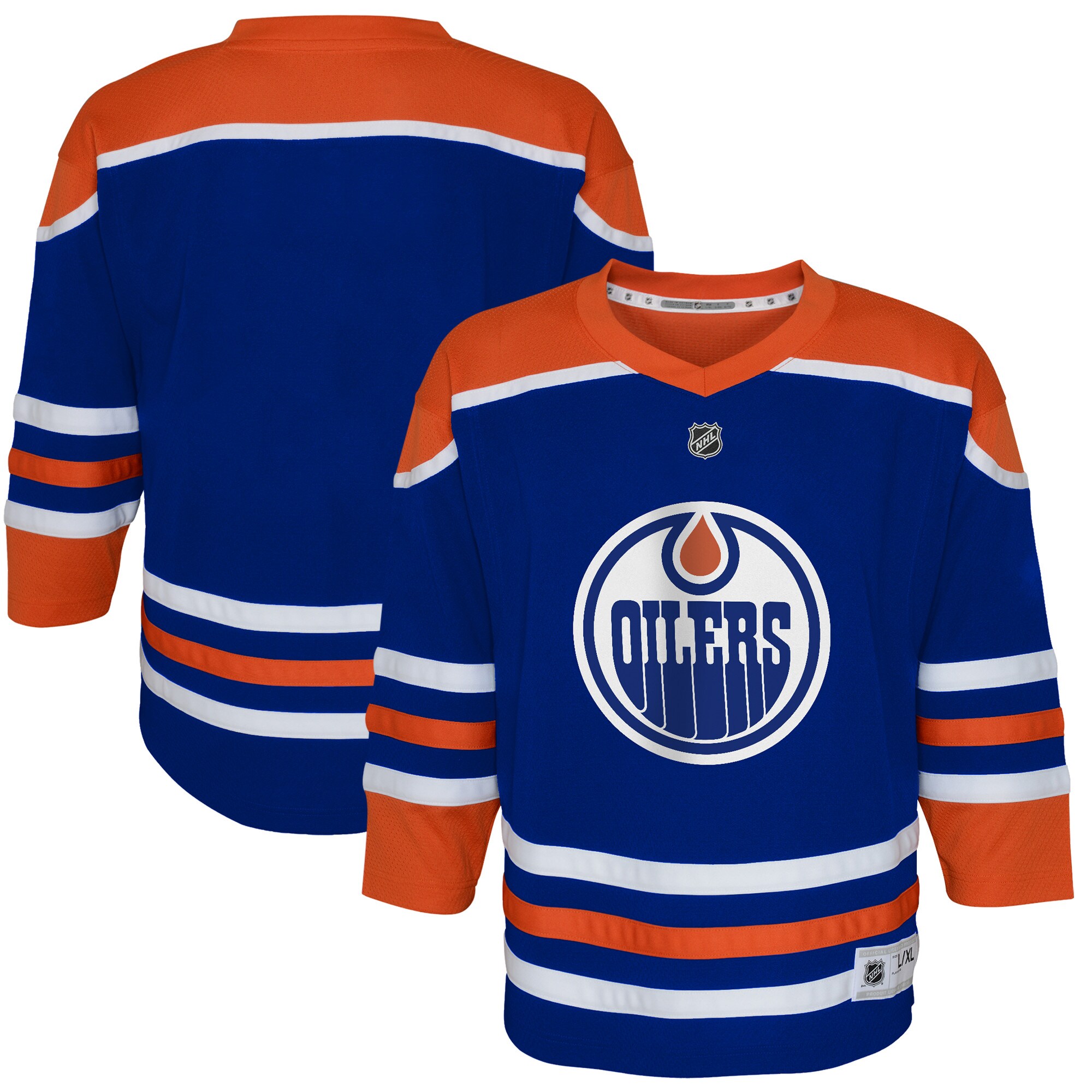 Infant Edmonton Oilers Royal Home Jersey - JS621 