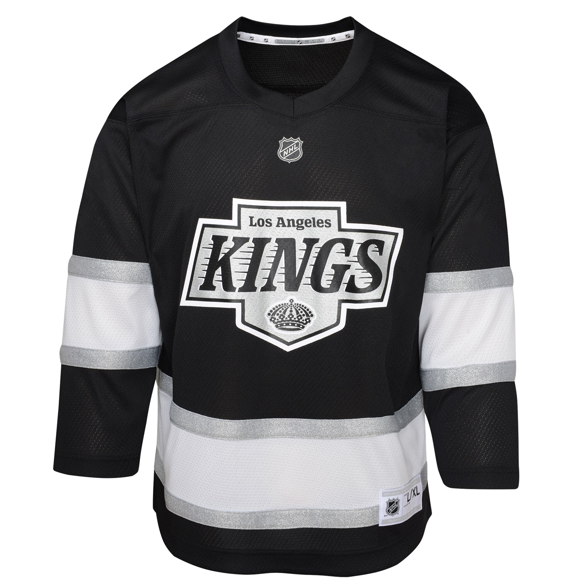 Alternative view of Infant Los Angeles Kings Black Home Jersey - JS256 