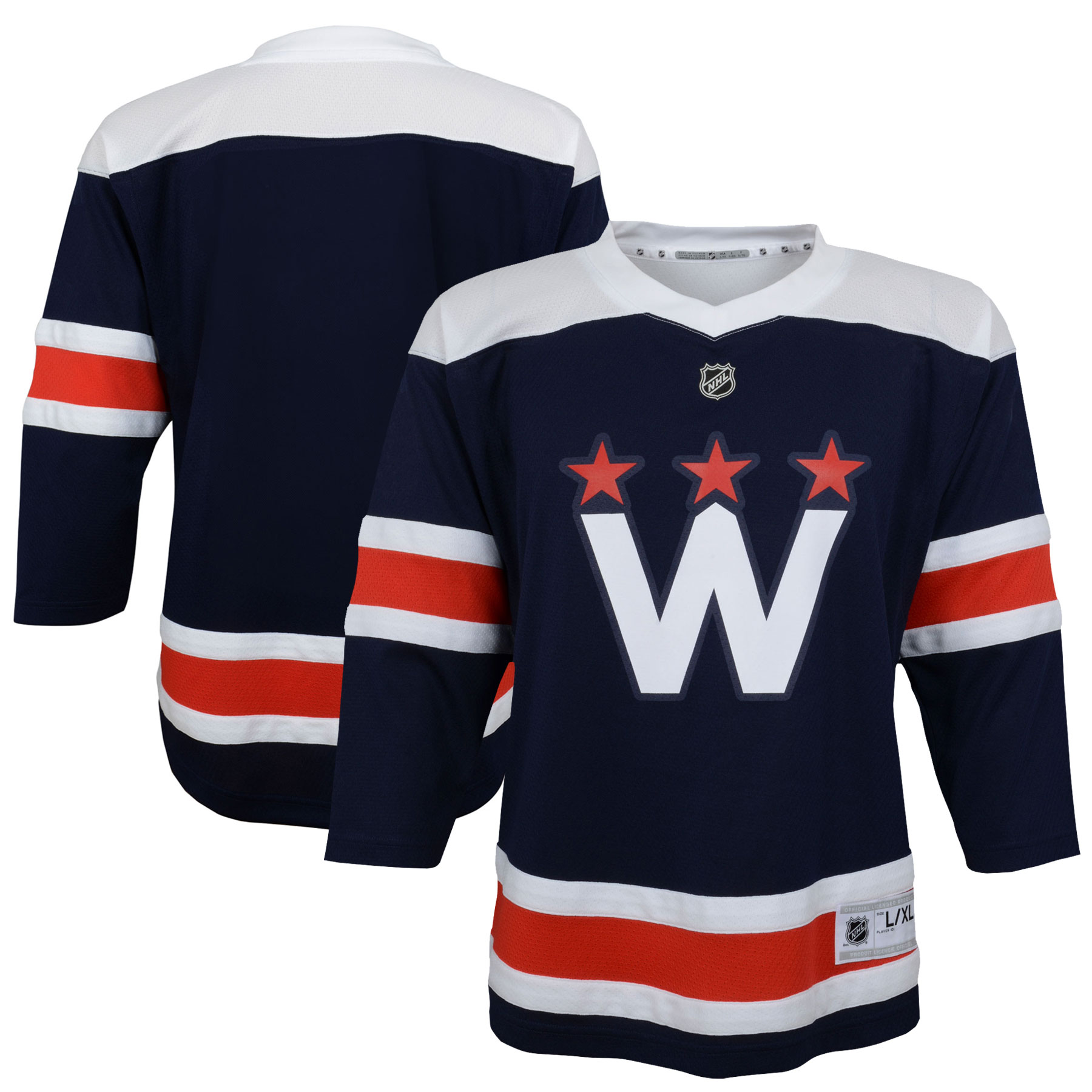 Infant Washington Capitals Navy 2020/21 Alternate Jersey - JS624 
