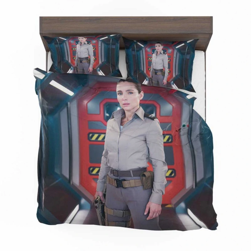 Alternative view of Interceptor Movie Elsa Pataky Bedding Set - Custom Bedding Set