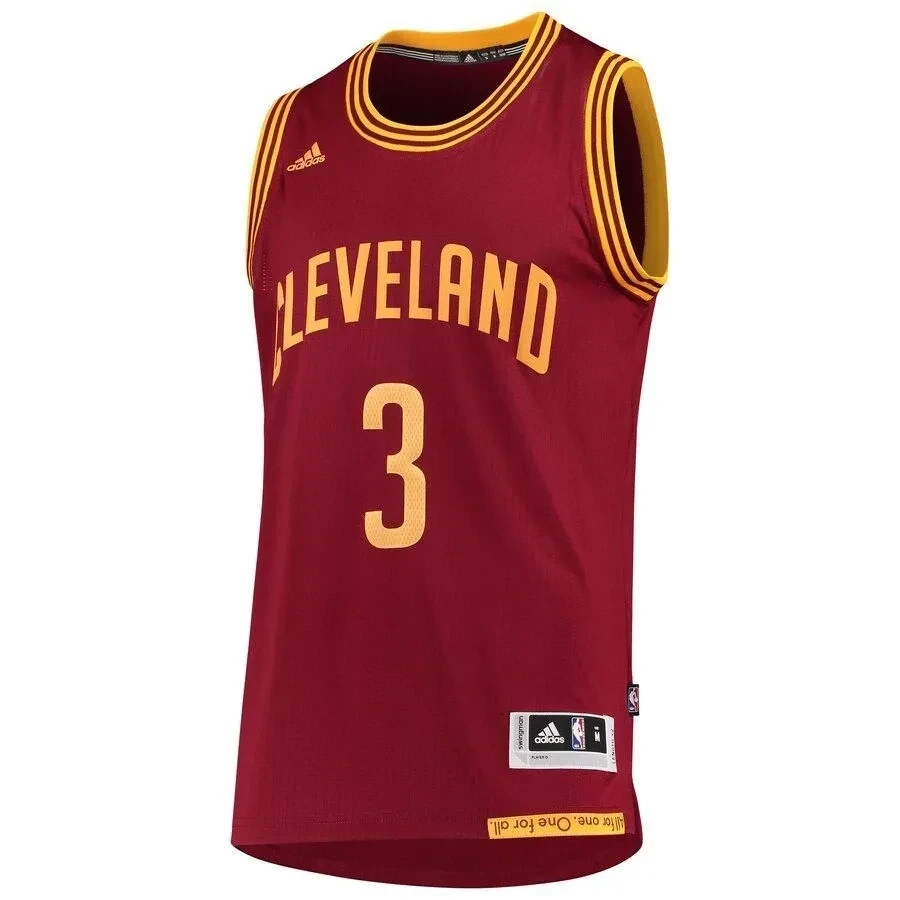 Alternative view of Isaiah Thomas Cleveland Cavaliers Swingman Jersey - Wine - JS919