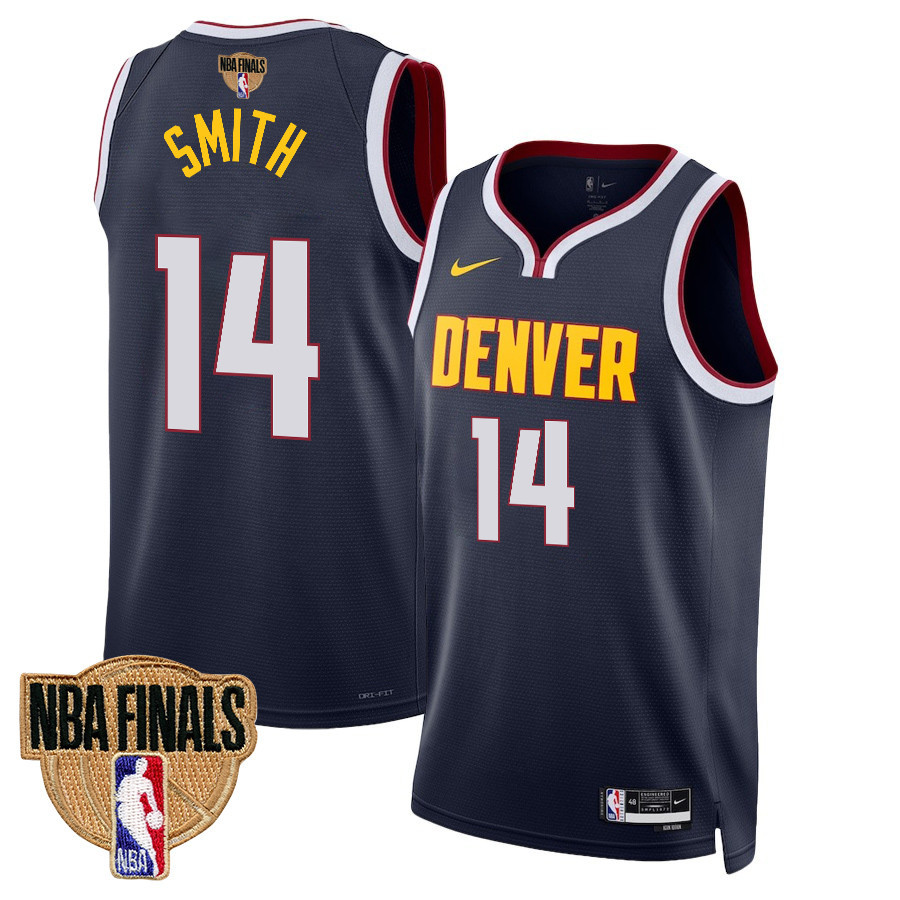 Ish Smith 14 Denver Nuggets Final Champions 2023 Swingman Jersey - Black - JS772 