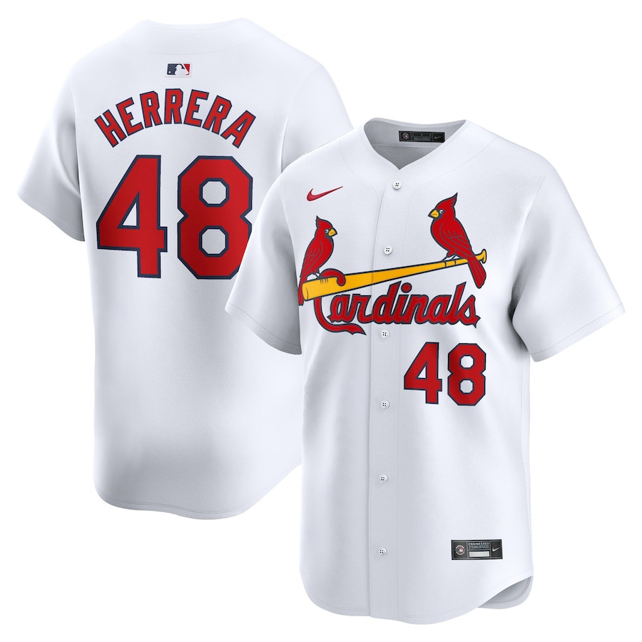 Iván Herrera 48 St. Louis Cardinals Home Limited Men Jersey - White 