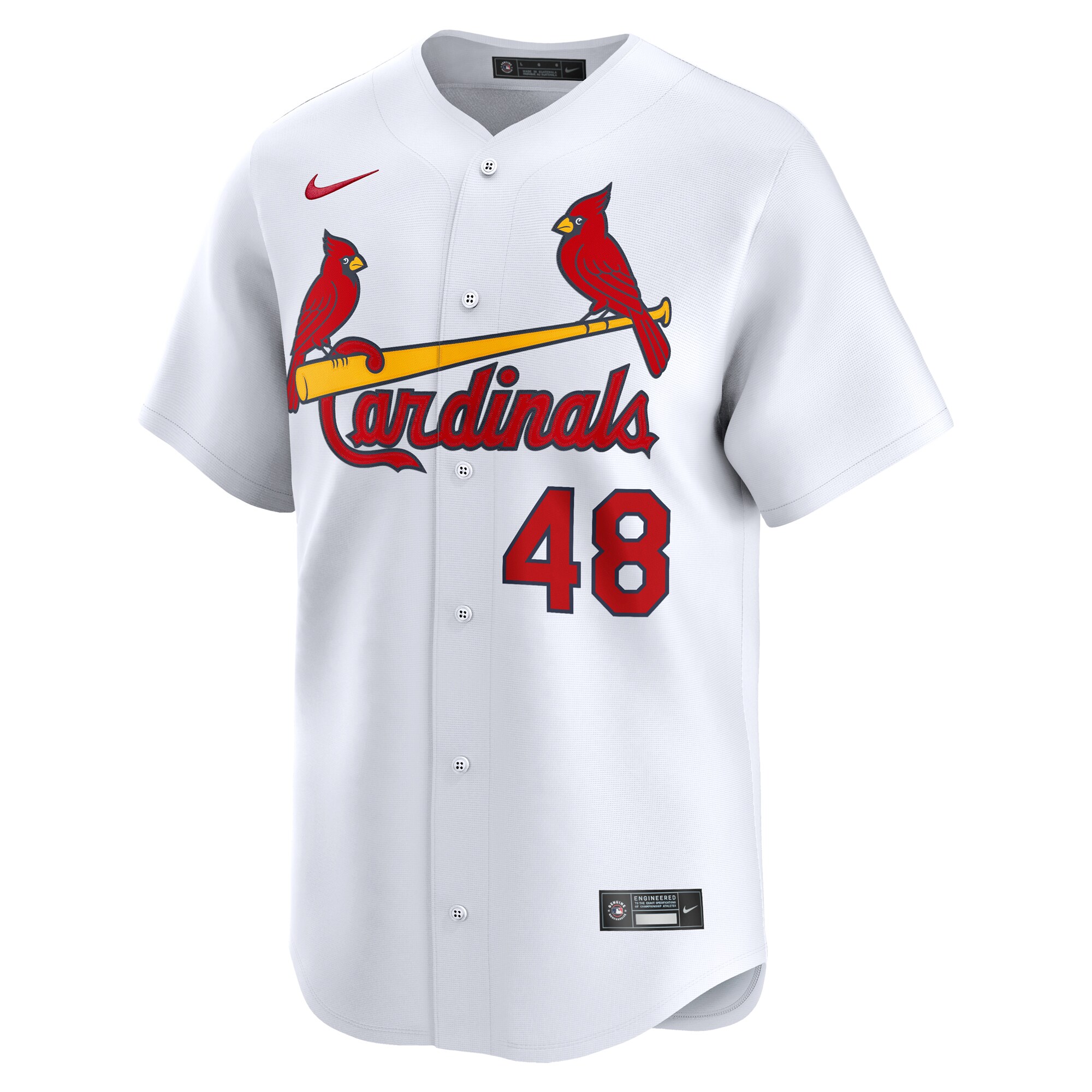 Alternative view of IvÃƒÆ’Ã‚Â¡n Herrera St. Louis Cardinals Home Limited Player JerseyÃƒâ€šÃ‚Â ÃƒÂ¢Ã¢â€šÂ¬Ã¢â‚¬Å“ White