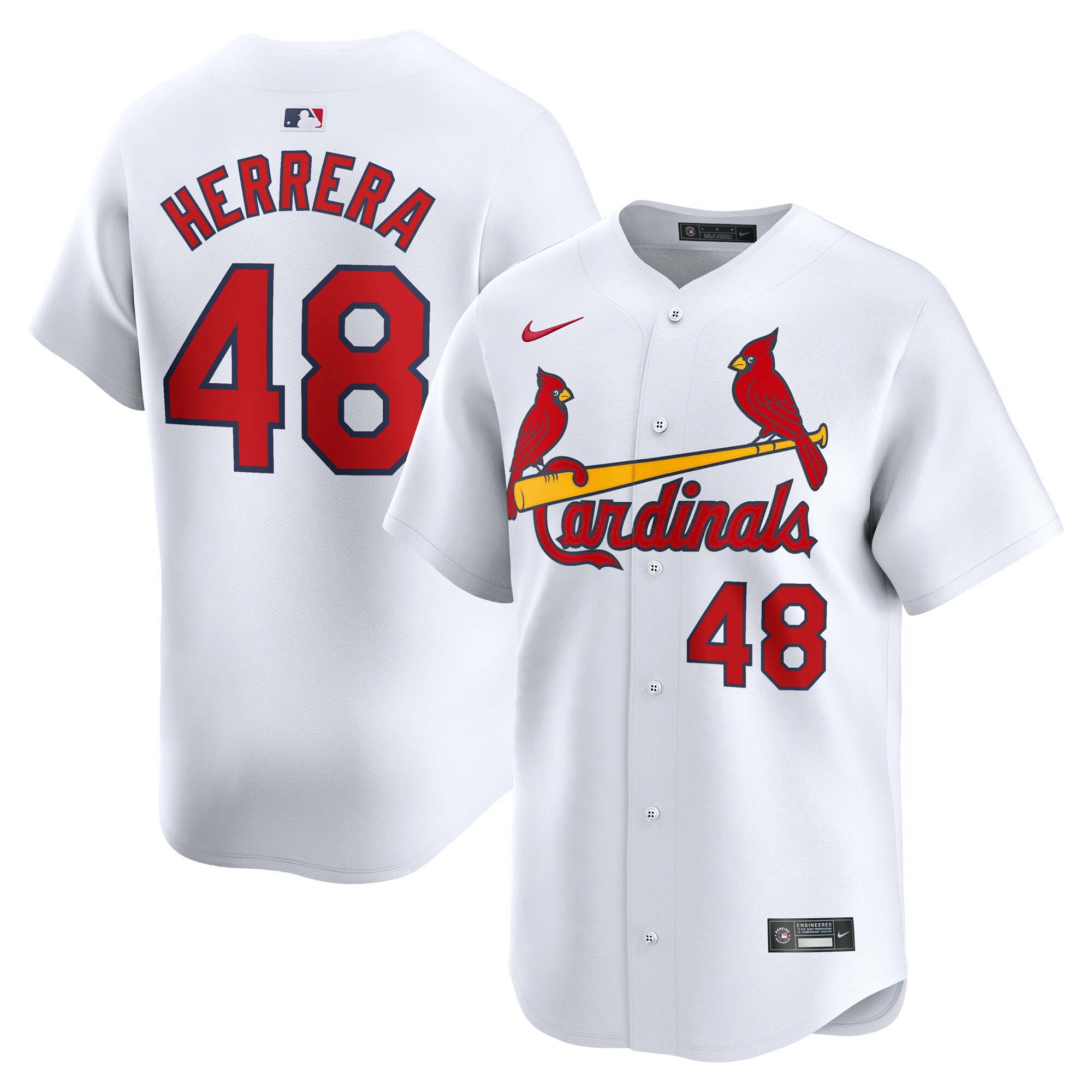 IvÃƒÆ’Ã‚Â¡n Herrera St. Louis Cardinals Home Limited Player JerseyÃƒâ€šÃ‚Â ÃƒÂ¢Ã¢â€šÂ¬Ã¢â‚¬Å“ White