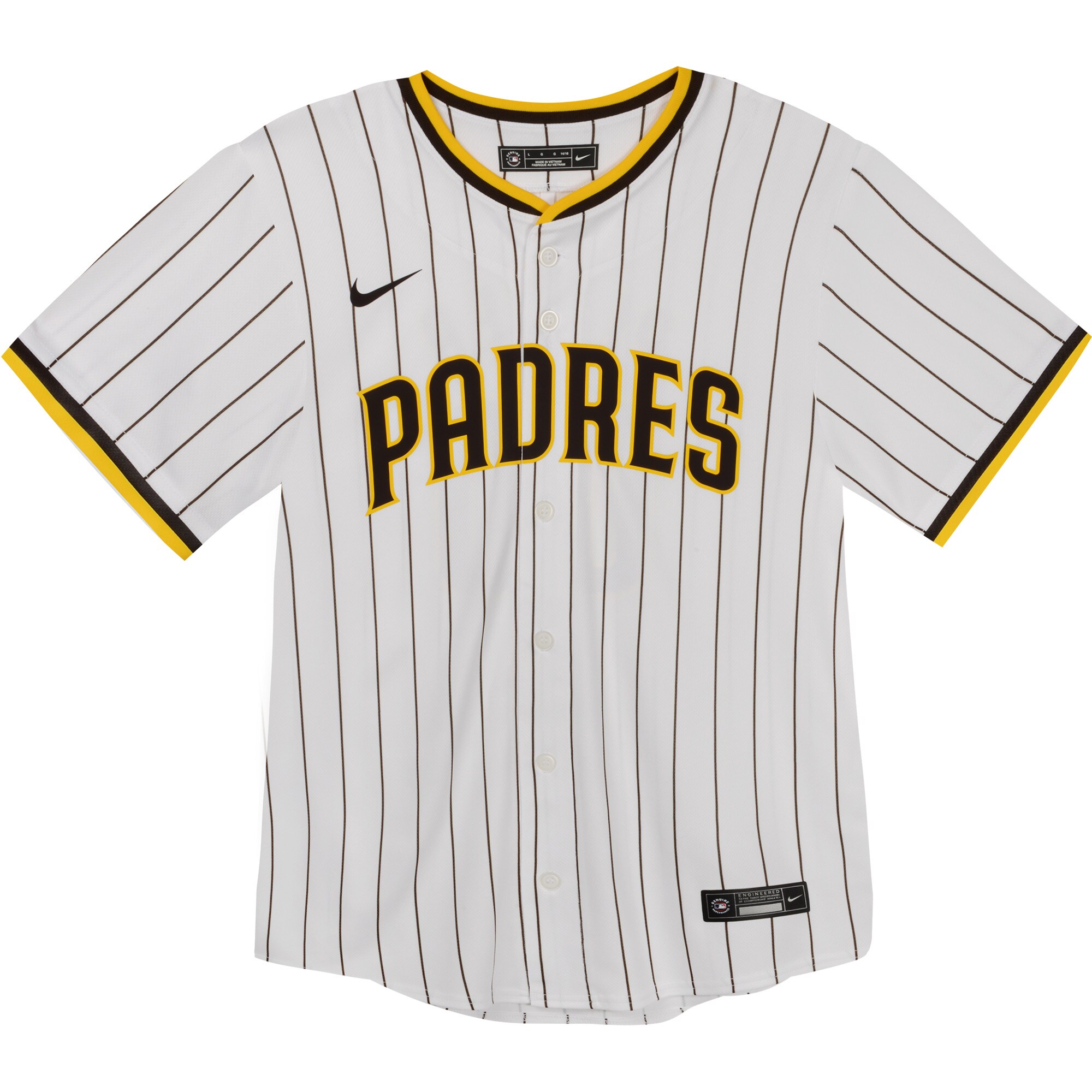 Alternative view of Jackson Merrill San Diego Padres Toddler Home Player Game Jersey - White