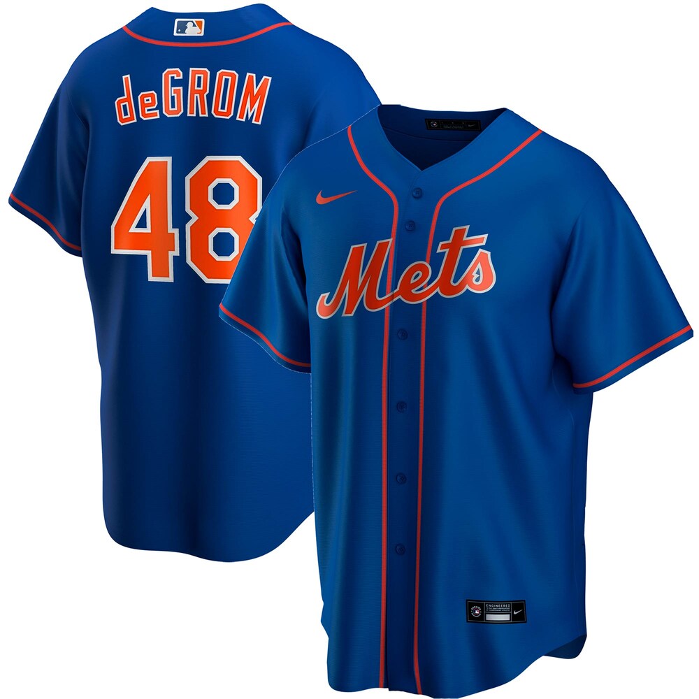 Jacob Degrom New York Mets Alternate 2020 Player Jersey - Royal Color