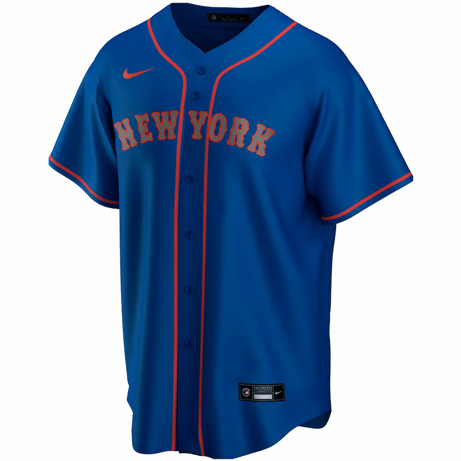 Alternative view of Jacob Degrom New York Mets Alternate Road 2020 Replica Player Jersey ÃƒÂ¢Ã¢â€šÂ¬Ã¢â‚¬Å“ Royal