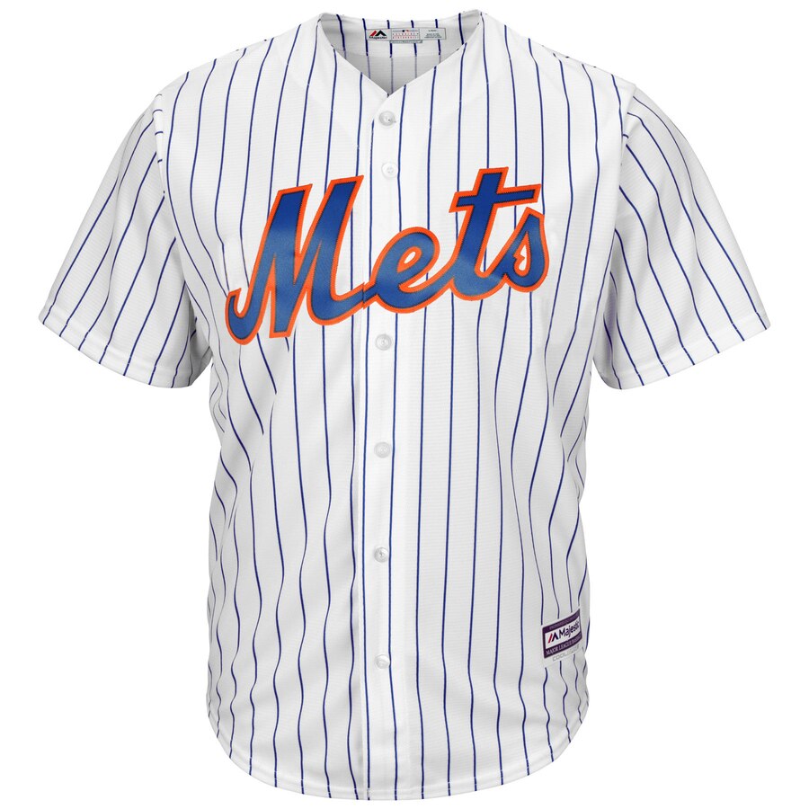Alternative view of Jacob Degrom New York Mets Majestic Cool Base Player Jersey - White