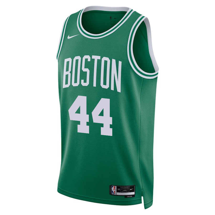 Alternative view of Jaden Springer 44 Boston Celtics 2024 FINALS PATCH Icon Edition Jersey - Kelly Green - JS317