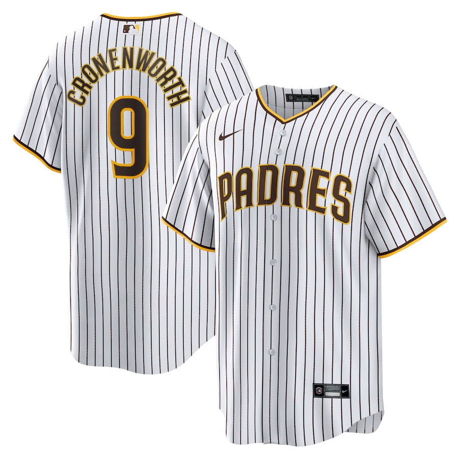 Jake Cronenworth 9 San Diego Padres Home Men Jersey - White 