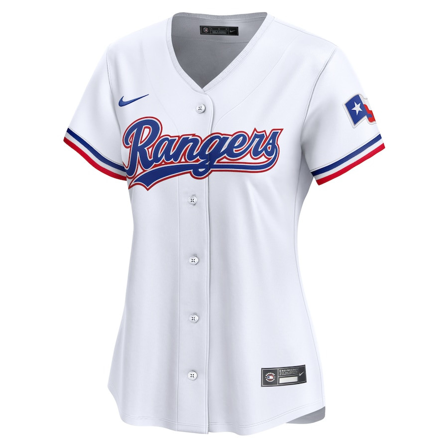 Alternative view of Jake Odorizzi 23 Texas Rangers Women Home Limited Player Jersey - White - JS696 
