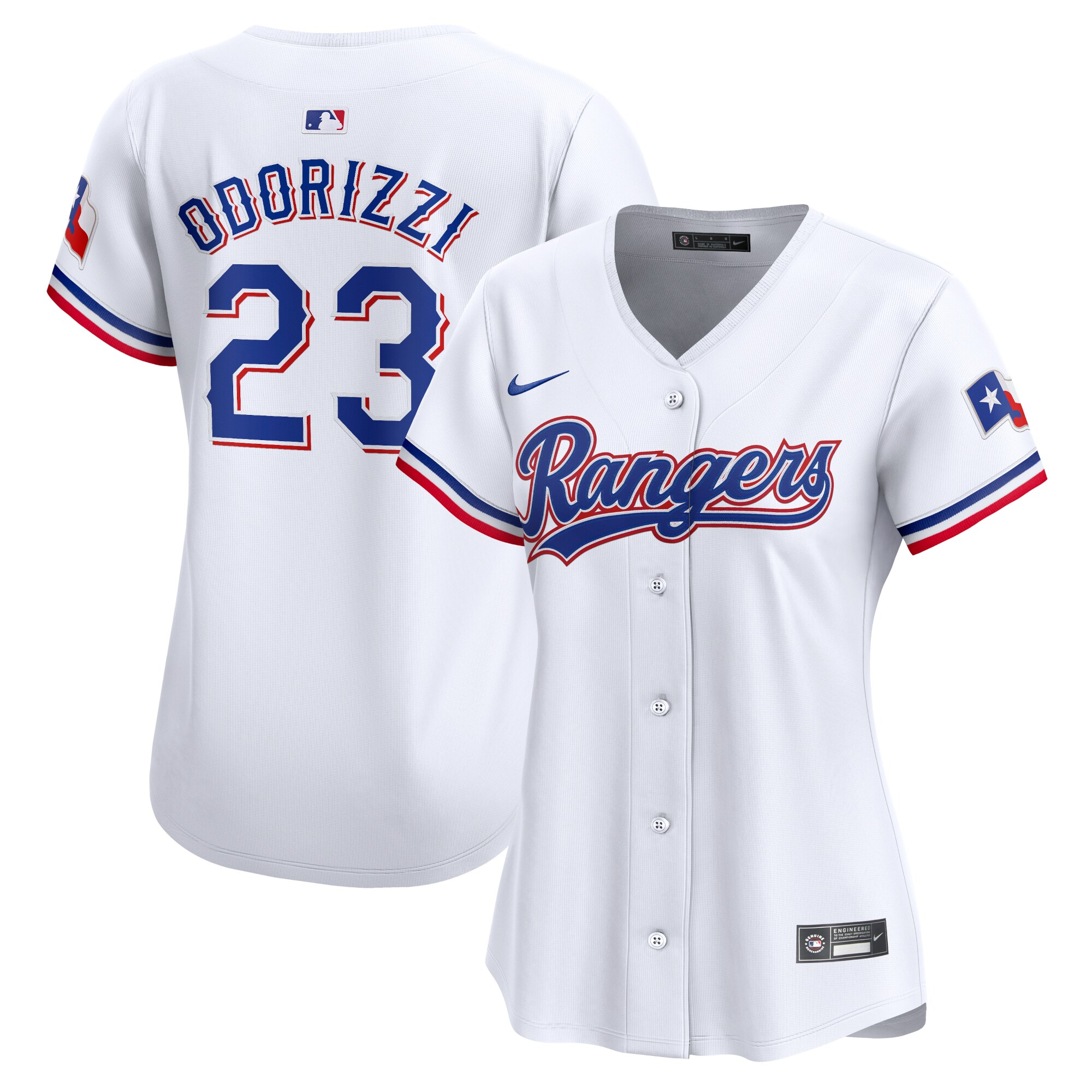 Jake Odorizzi Texas Rangers Women's Home Limited Player Jersey - White