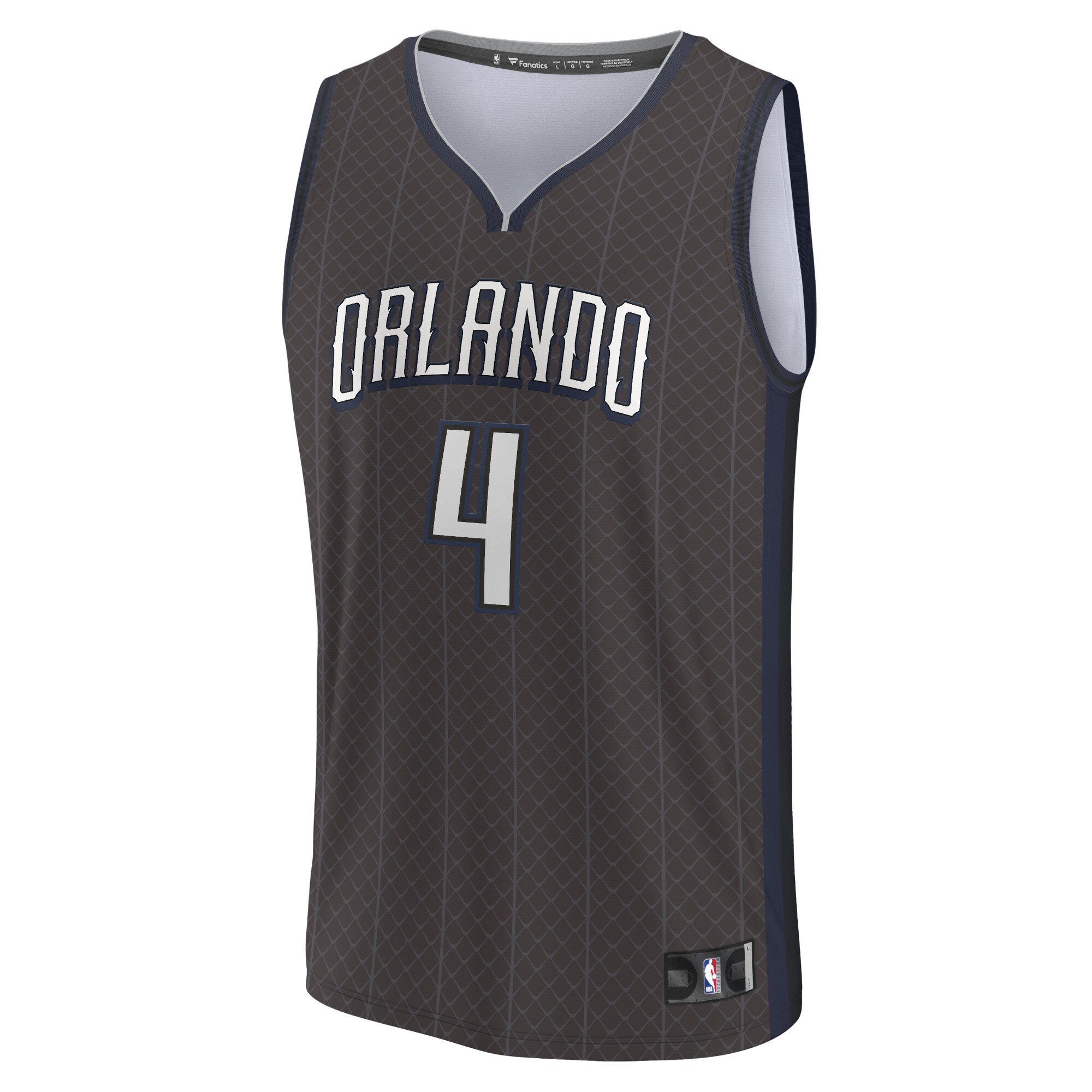 Alternative view of Jalen Suggs Orlando Magic Fanatics Fastbreak Jersey - City Edition - Black