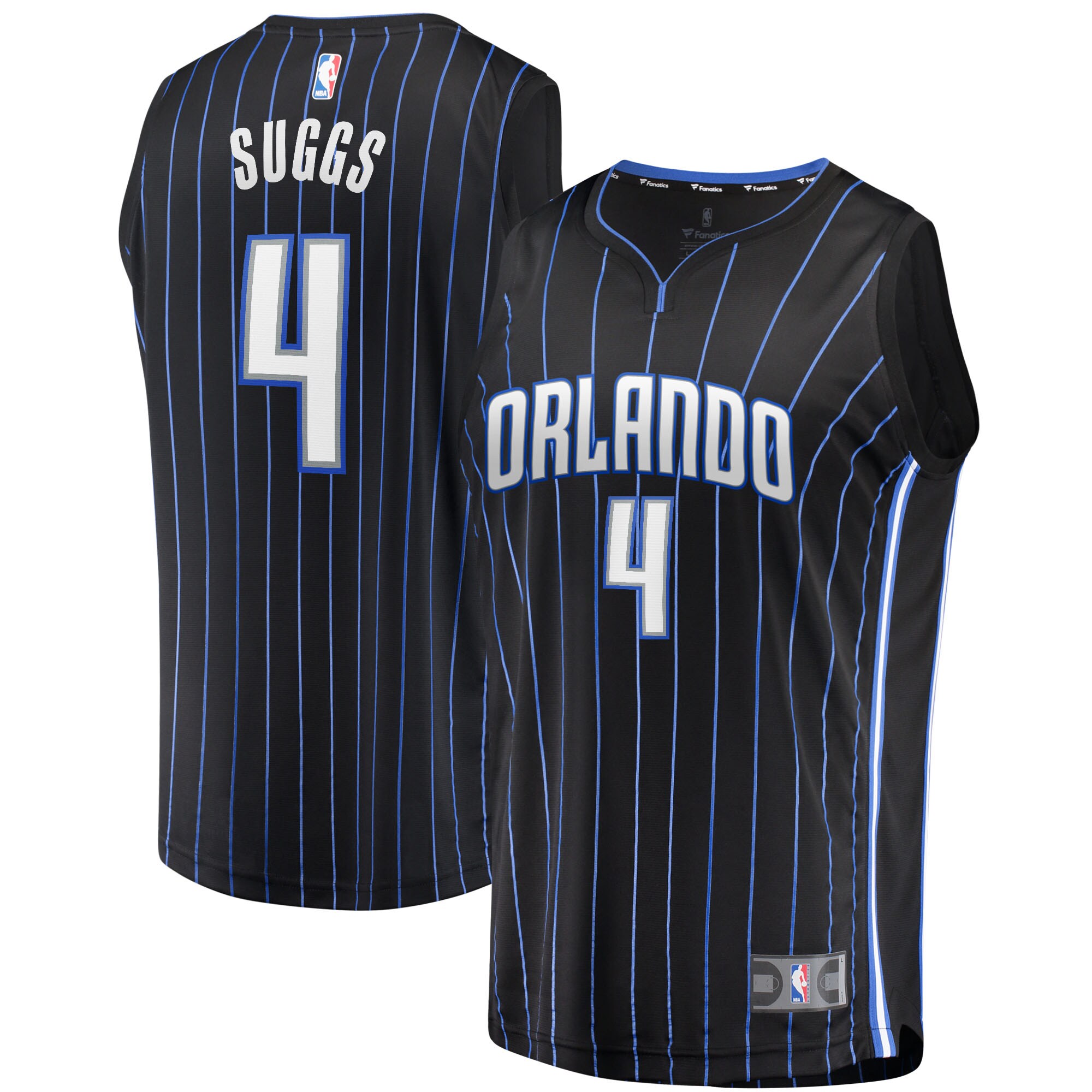 Jalen Suggs Orlando Magic Fanatics Youth 2021/22 Fast Break Replica Jersey - Icon Edition - Black
