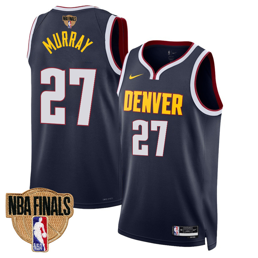 Jamal Murray 27 Denver Nuggets Final Champions 2023 Swingman Jersey - Black - JS544 