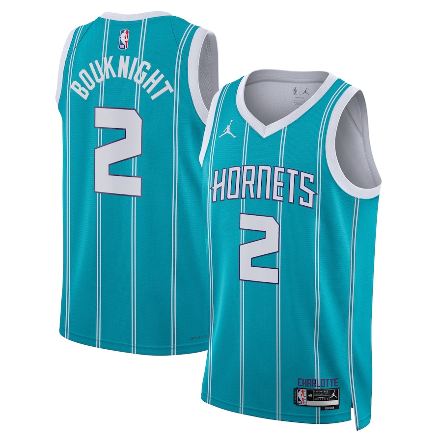 James Bouknight 2 Charlotte Hornets Unisex Swingman Jersey - Icon Edition - Teal - JS981 