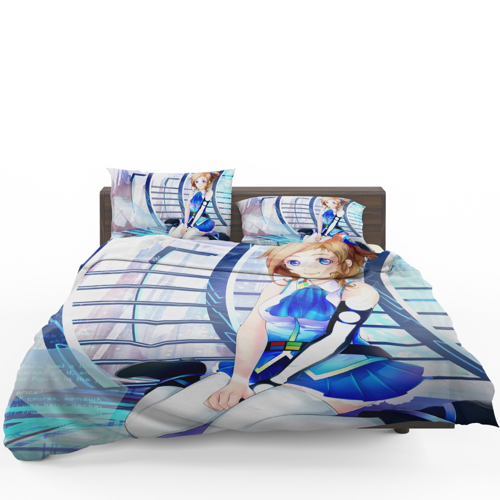 Japanese Anime Girl Bedding Set - Custom Bedding Set