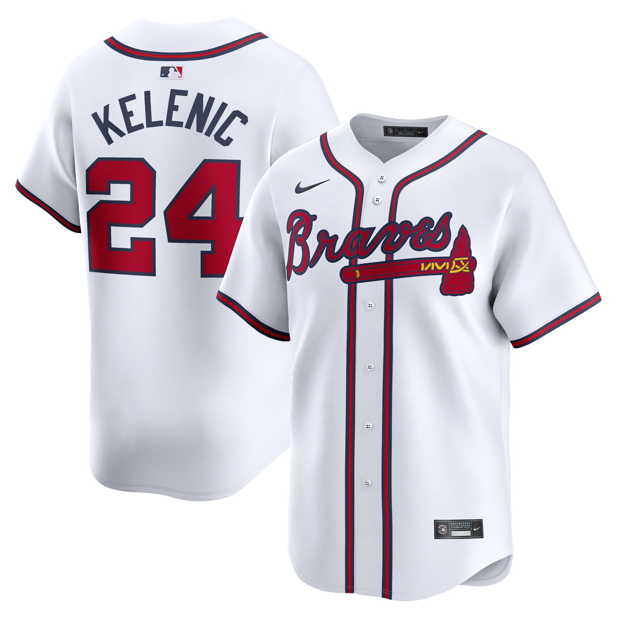 Jarred Kelenic Atlanta Braves Home Limited Player JerseyÃƒâ€šÃ‚Â ÃƒÂ¢Ã¢â€šÂ¬Ã¢â‚¬Å“ White