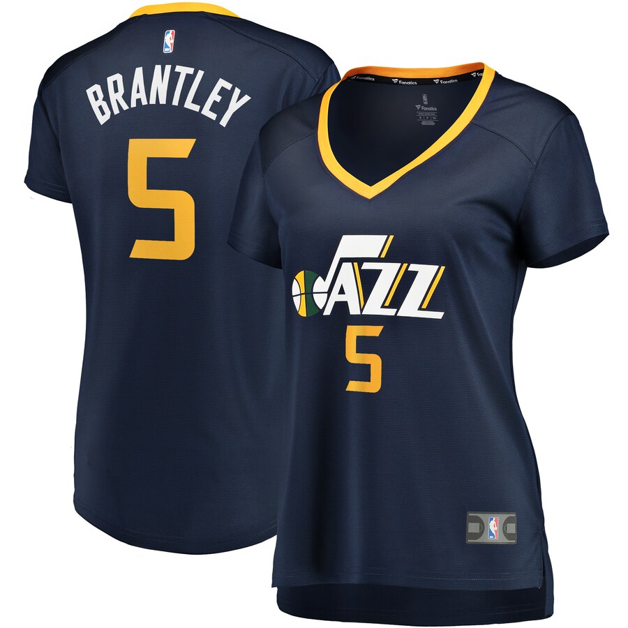 Jarrell Brantley Utah Jazz Fanatics Branded Women's Fast Break Player Jersey - Icon Edition - Navy