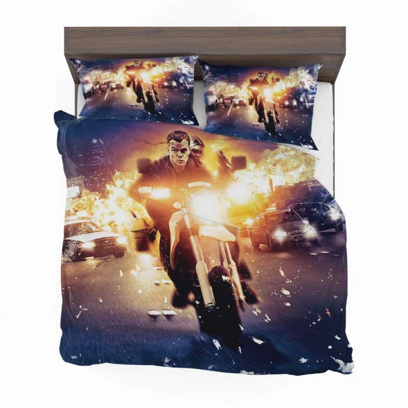 Alternative view of Jason Bourne Movie Bedding Set - Custom Bedding Set