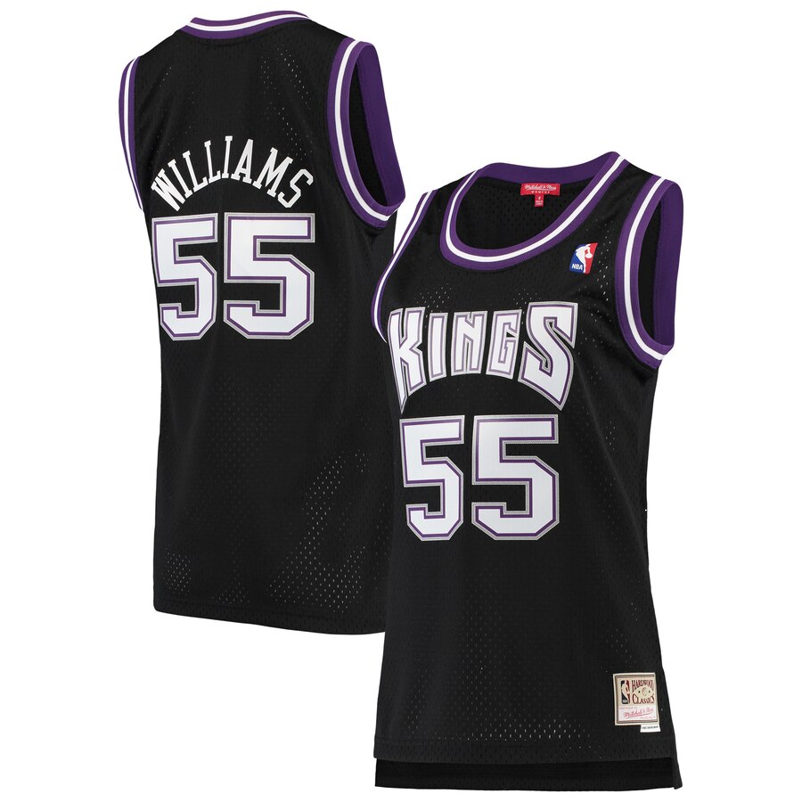 Jason Williams Sacramento Kings Mitchell & Ness Women’s 2000-01 Hardwood Classics Swingman Jersey – Black