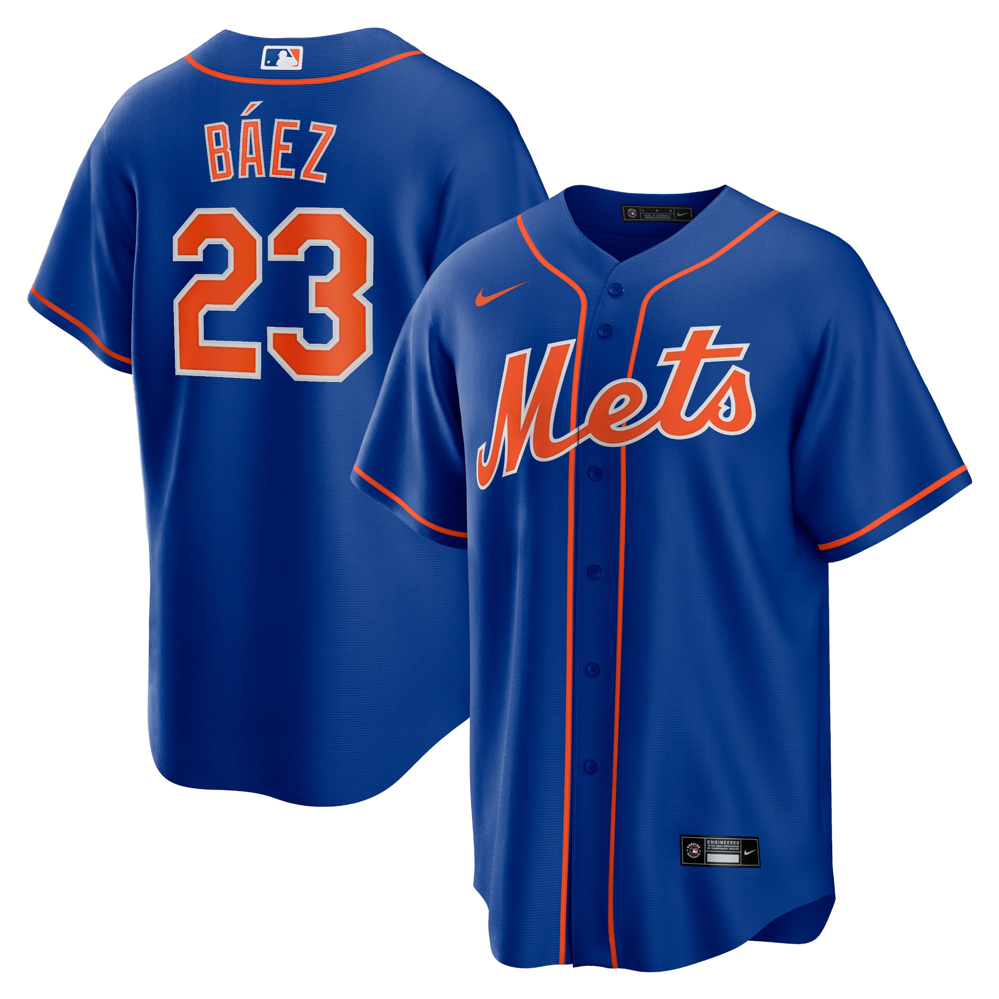 Javier BÃƒÆ’Ã‚Â¡ez New York Mets Alternate Official Replica Player Jersey - Royal