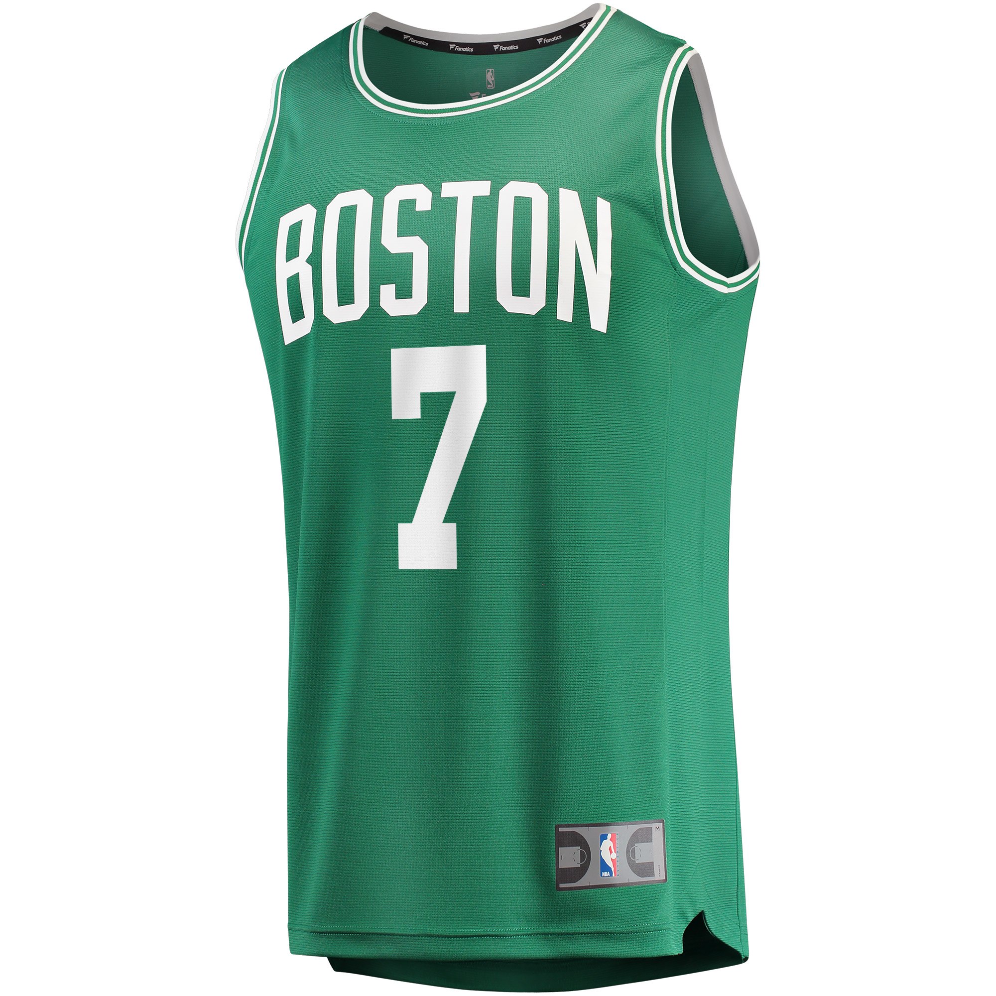 Alternative view of Jaylen Brown Boston Celtics Fanatics Youth Fast Break Player Jersey - Icon Edition - Kelly Green