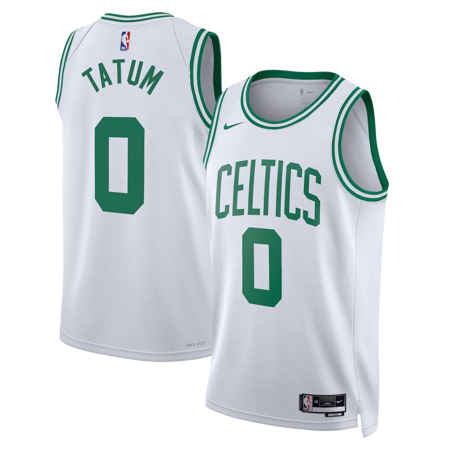 Jayson Tatum 0 Boston Celtics Unisex Swingman Jersey - Association Edition - White - JS150
