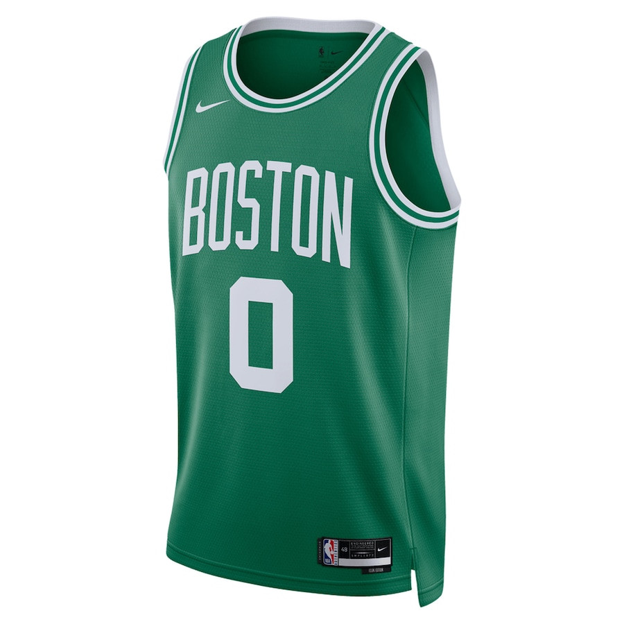 Alternative view of Jayson Tatum 0 Boston Celtics Unisex Swingman Jersey - Icon Edition - Kelly Green - JS518
