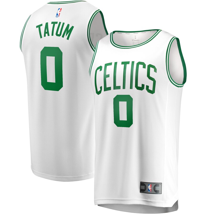 Jayson Tatum Boston Celtics Fanatics Branded Youth Fast Break Replica Player Team Jersey - Association Edition - White