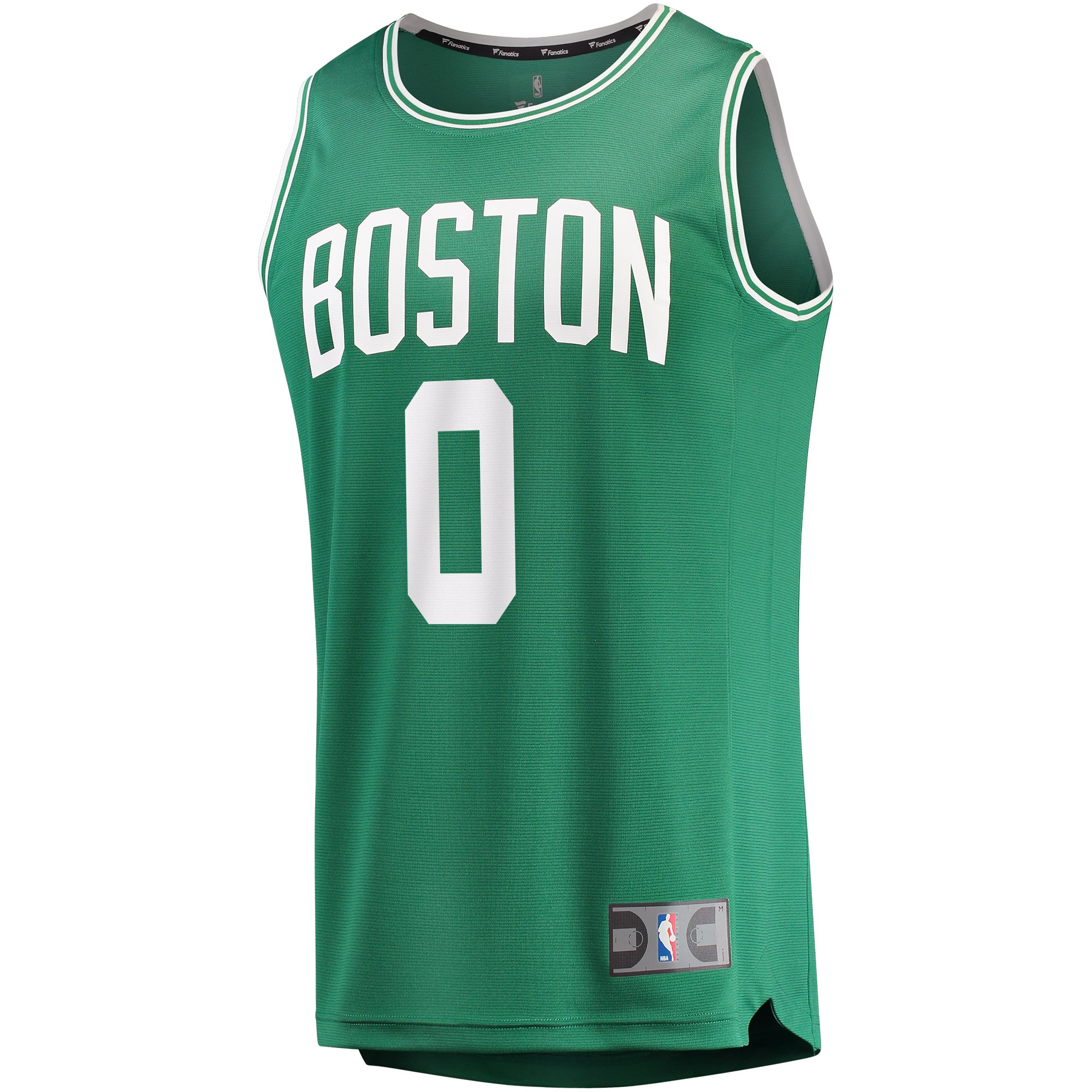 Alternative view of Jayson Tatum Boston Celtics Fanatics Youth Fast Break Player Jersey - Icon Edition - Kelly Green