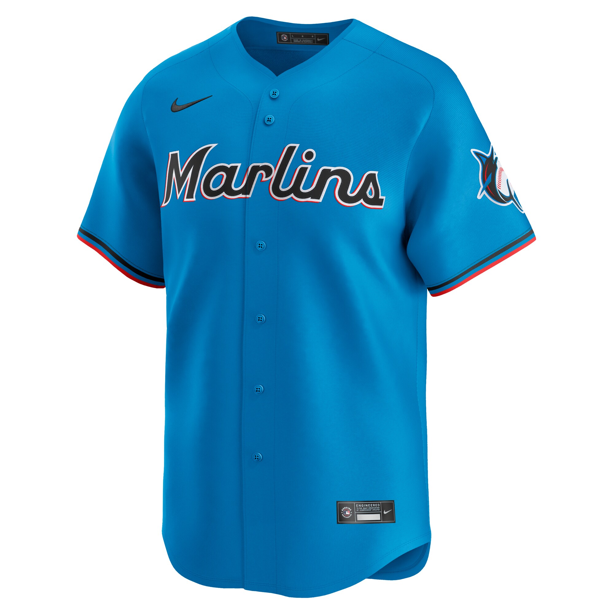 Alternative view of Jazz Chisholm Jr. Miami Marlins Alternate Limited Player JerseyÃƒâ€šÃ‚Â ÃƒÂ¢Ã¢â€šÂ¬Ã¢â‚¬Å“ Blue