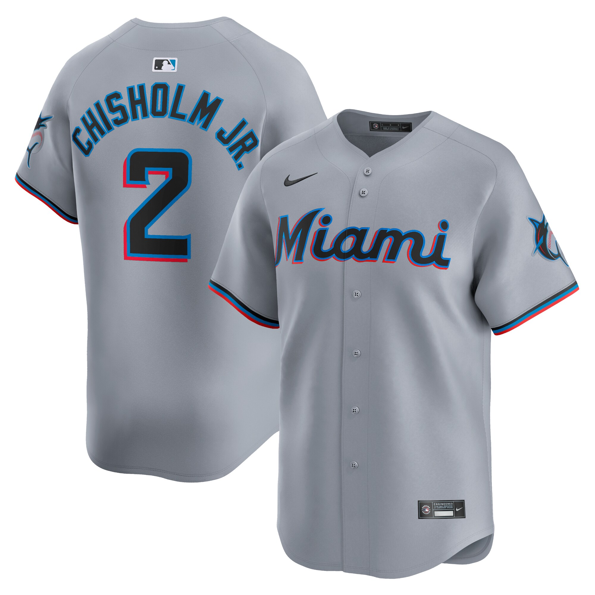 Jazz Chisholm Jr. Miami Marlins Alternate Limited Player JerseyÃƒâ€šÃ‚Â ÃƒÂ¢Ã¢â€šÂ¬Ã¢â‚¬Å“ Blue