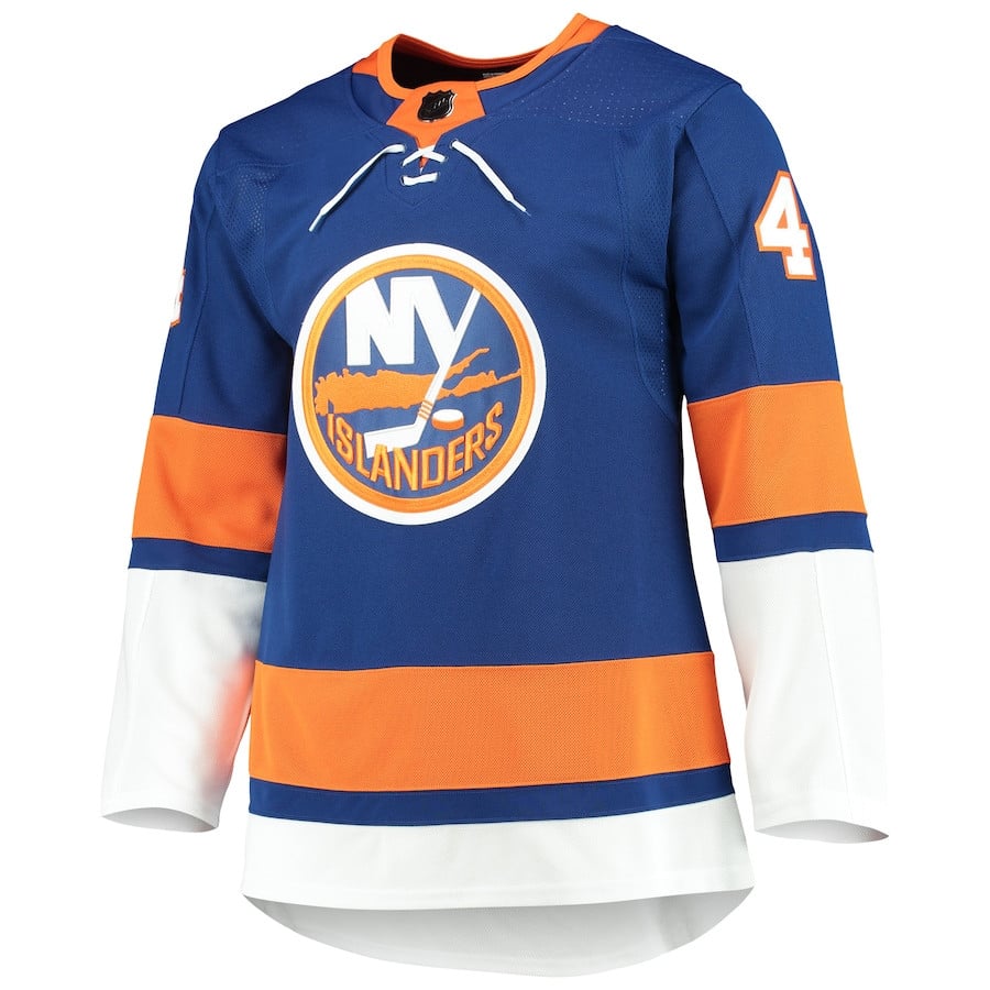 Alternative view of Jean-Gabriel Pageau 44 New York Islanders Home Primegreen Men Jersey - Royal - JS151 