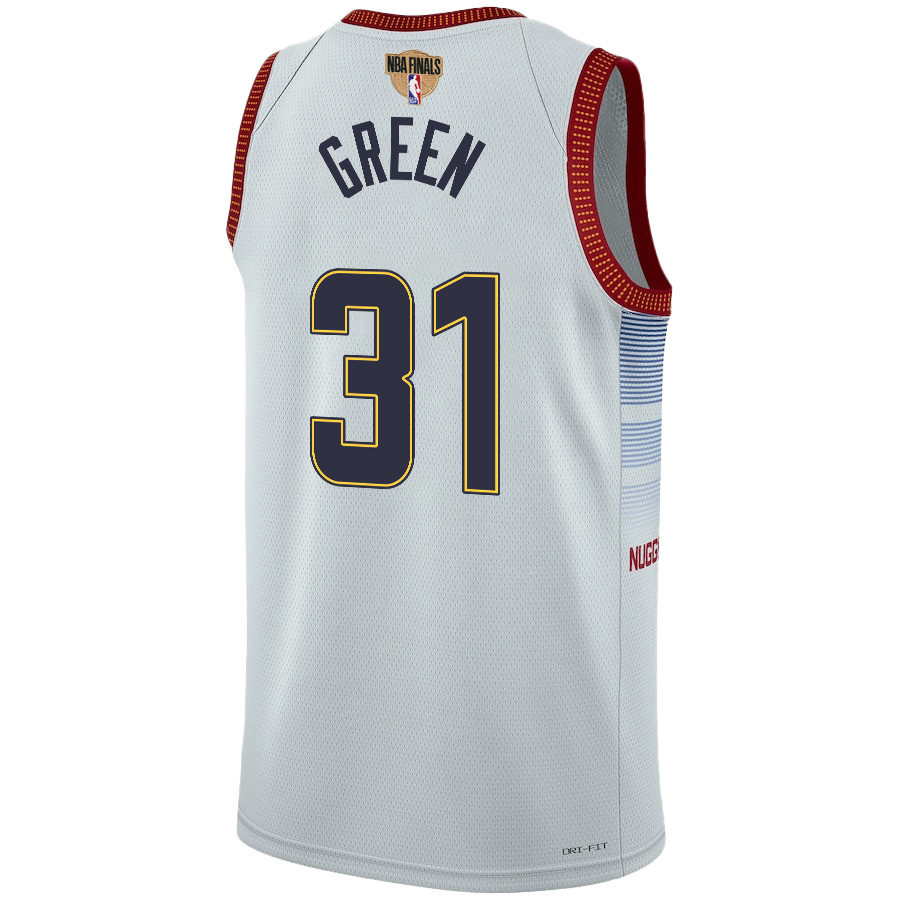Alternative view of Jeff Green 31 Denver Nuggets Final Champions 2023 Swingman YOUTH Jersey - White - JS697 