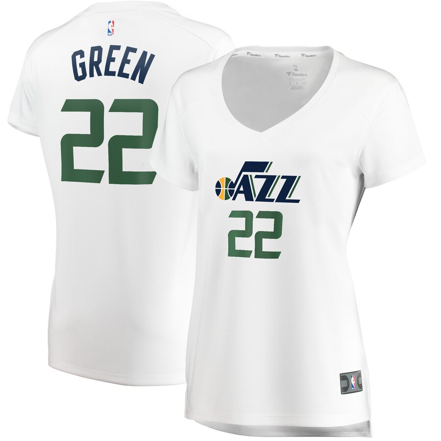 Jeff Green Utah Jazz Fanatics Branded Women's Fast Break Player Jersey - Association Edition - White