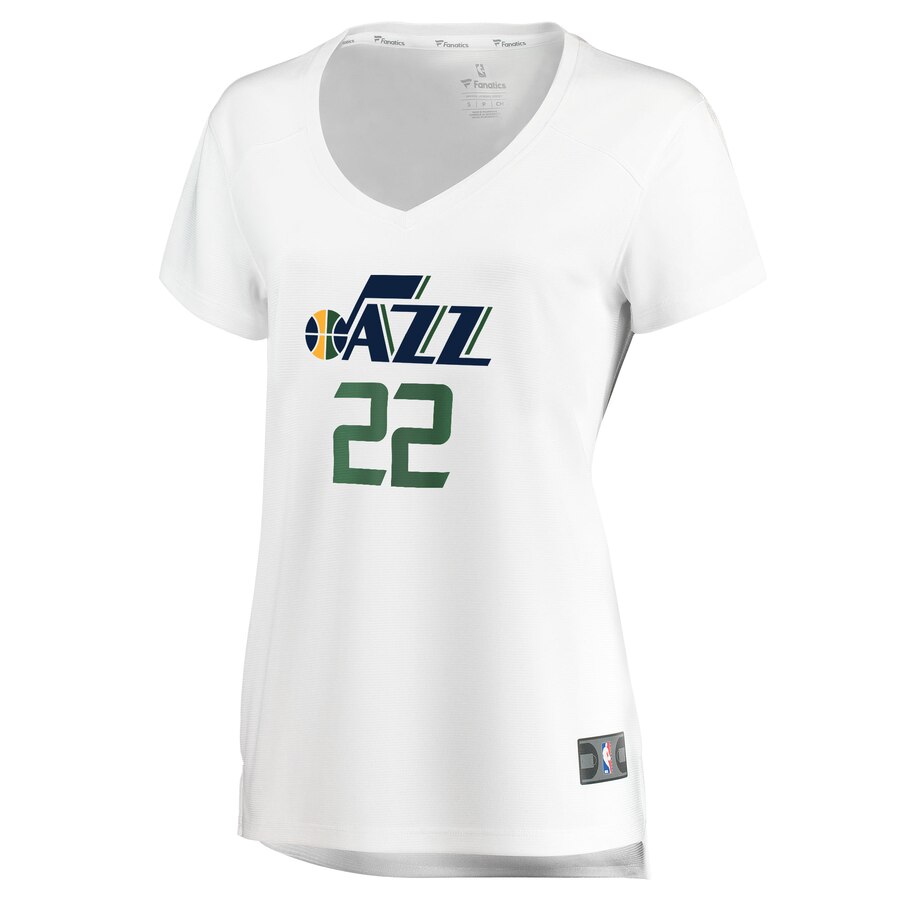 Alternative view of Jeff Green Utah Jazz Fanatics Branded Women's Fast Break Player Jersey - Association Edition - White