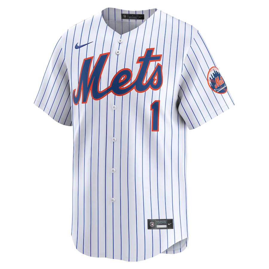 Alternative view of Jeff McNeil 1 New York Mets Alternate Limited Player Men Jersey - White 