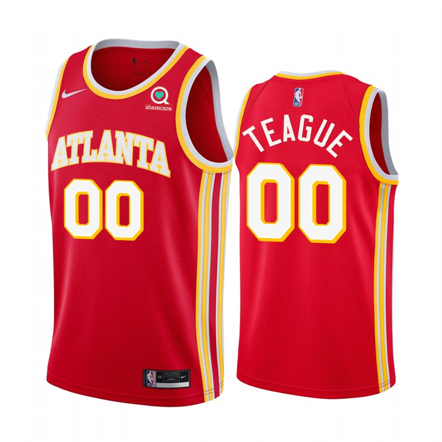 Jeff Teague Atlanta Hawks Red Icon Edition 2020-21 Jersey