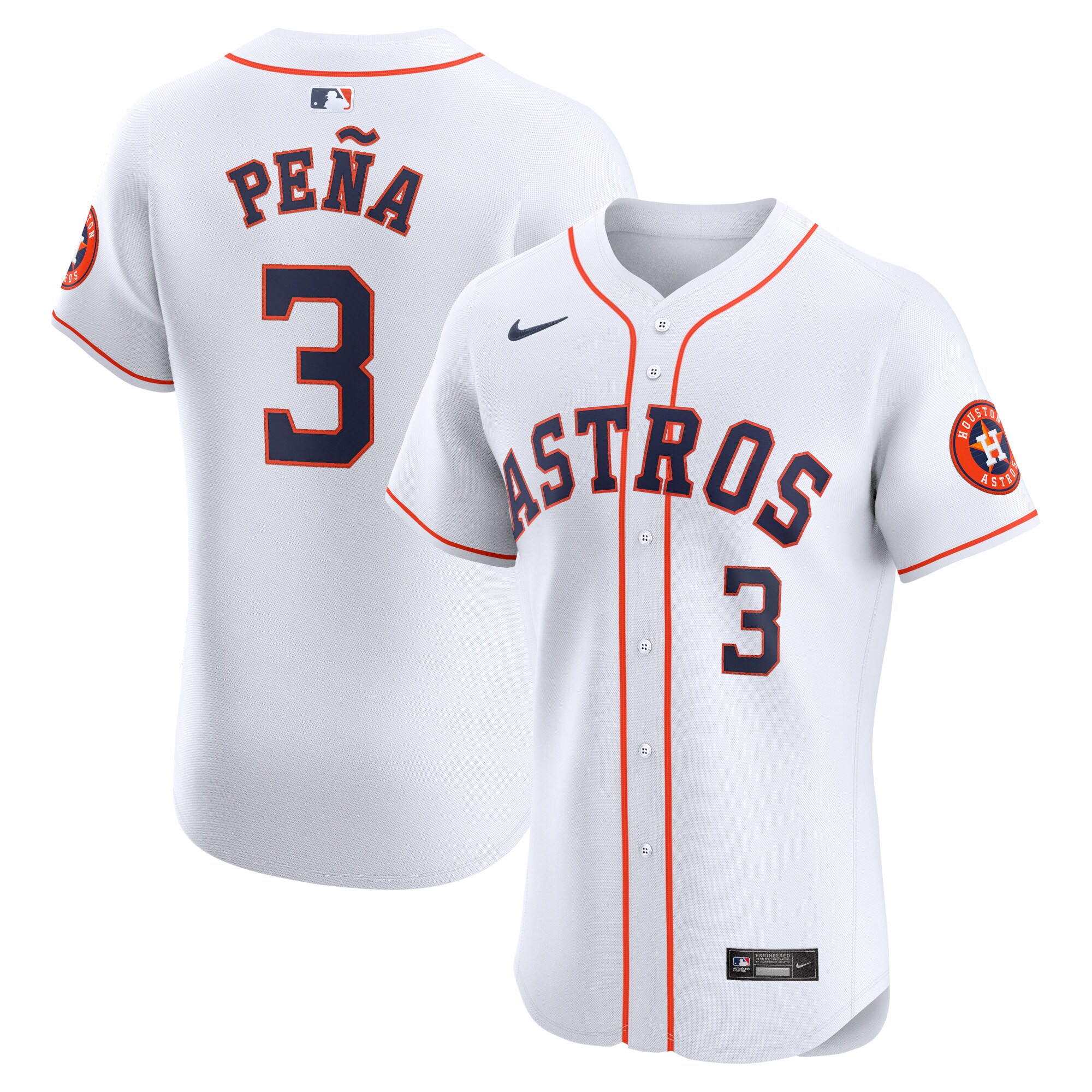 Jeremy PeÃƒÆ’Ã‚Â±a Houston Astros Home Elite Player Jersey - White