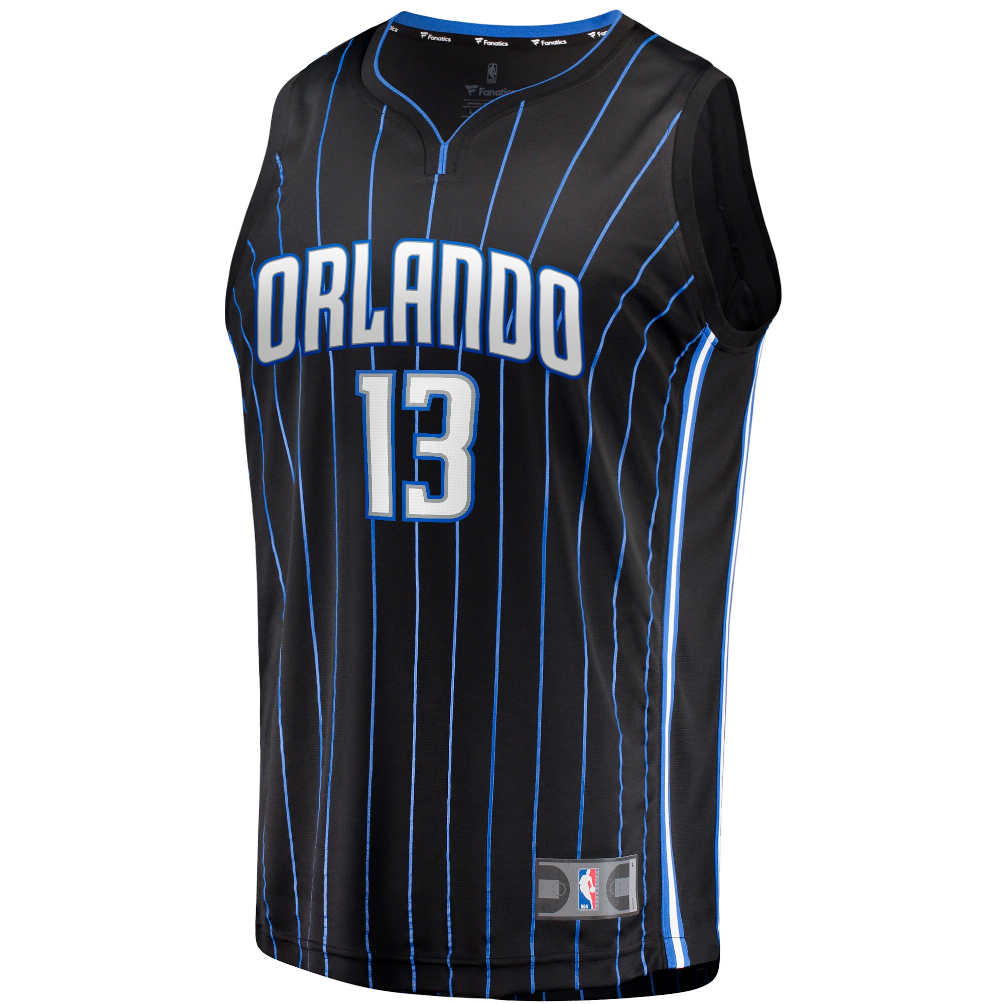 Alternative view of Jett Howard Orlando Magic Fanatics Fast Break Replica Jersey - Icon Edition - Black