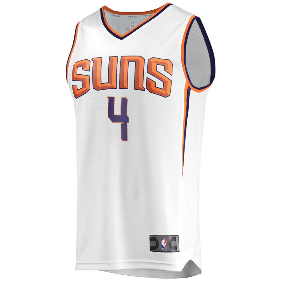 Alternative view of Jevon Carter Phoenix Suns Fanatics Branded Fast Break Player Replica Jersey – Association Edition – White