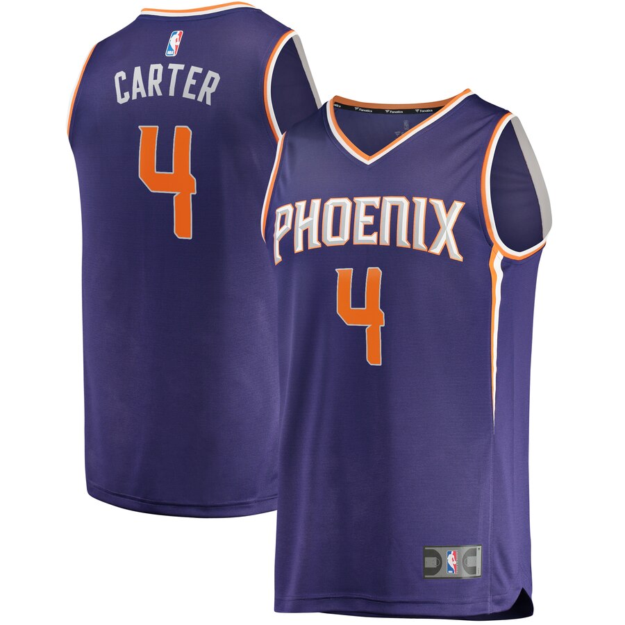 Jevon Carter Phoenix Suns Fanatics Branded Youth Fast Break Replica Player Jersey - Icon Edition - Purple
