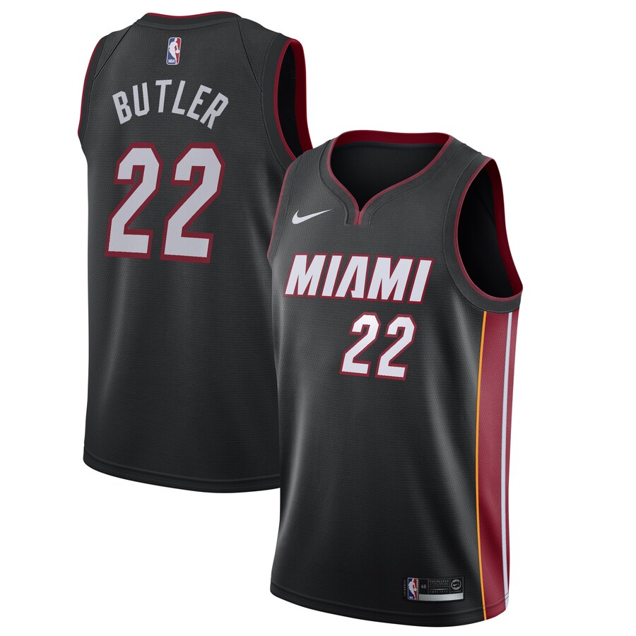 Jimmy Butler Miami Heat 2019/20 Swingman Jersey Black - Icon Edition