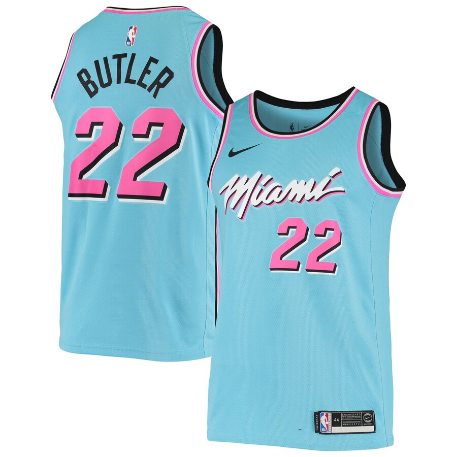 Jimmy Butler Miami Heat Swingman Jersey - City Edition - Light Blue