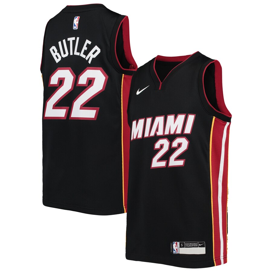 Jimmy Butler Miami Heat Youth Swingman Jersey - Icon Edition - Black