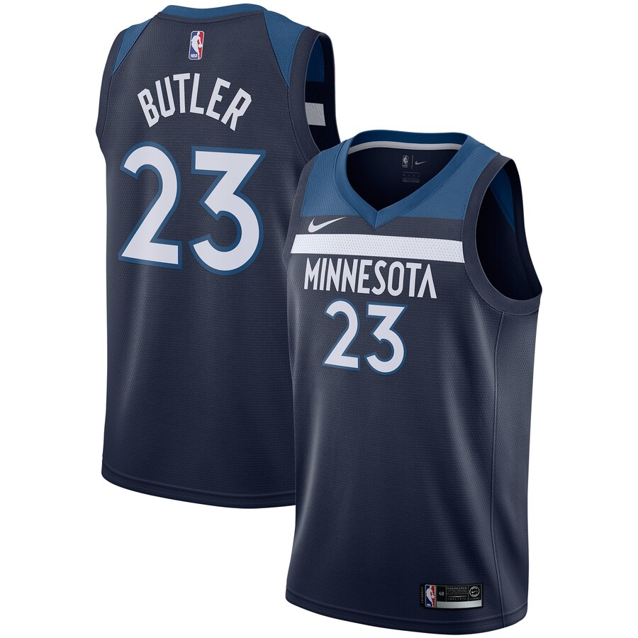 Jimmy Butler Minnesota Timberwolves Swingman Jersey - Icon Edition - Navy
